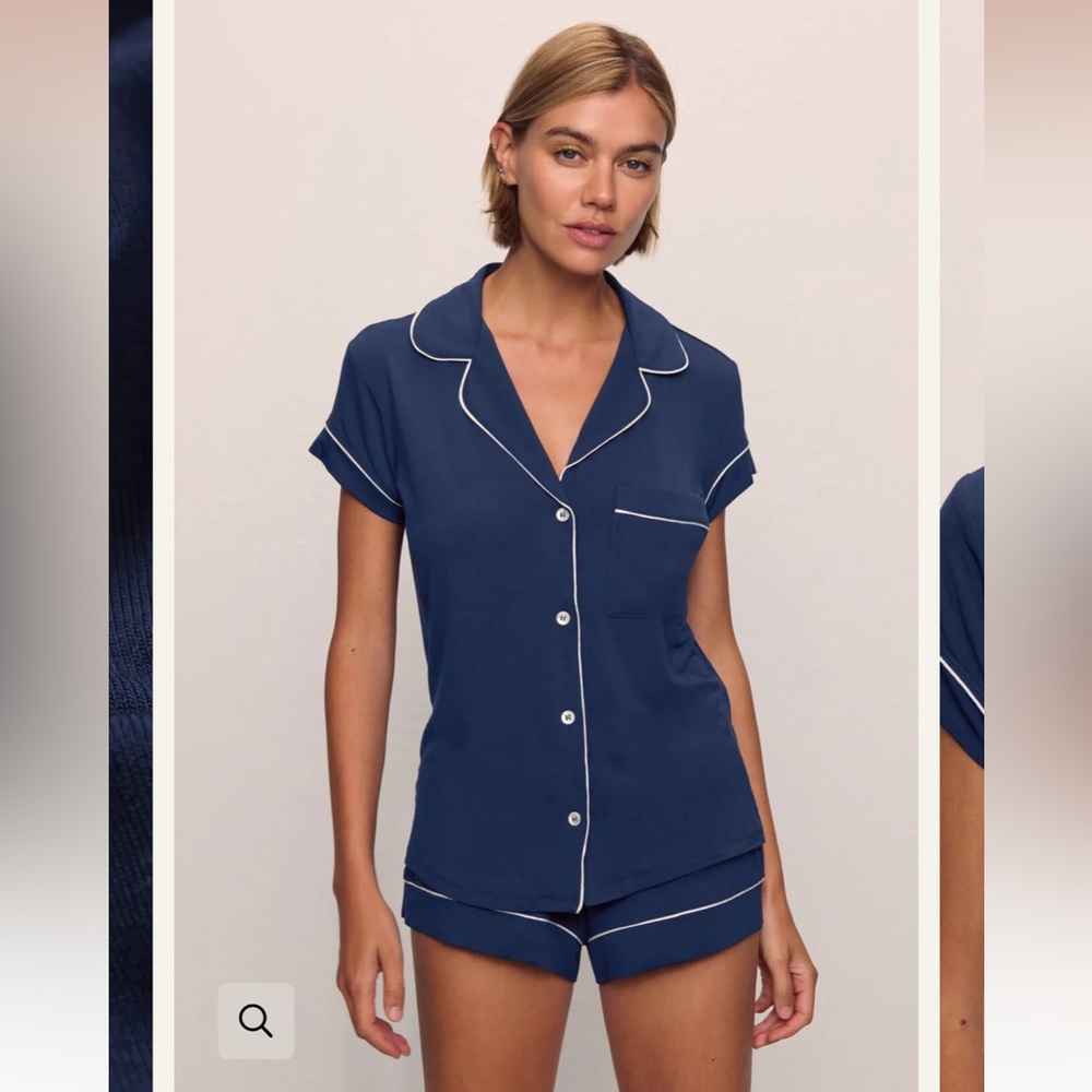 Eberjey Navy Blue Pajama Set